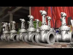 API600 Tiêu chuẩn wCB CF8 CF8M Rising Stem Bevel Gear Oped Wedged Gate Valve